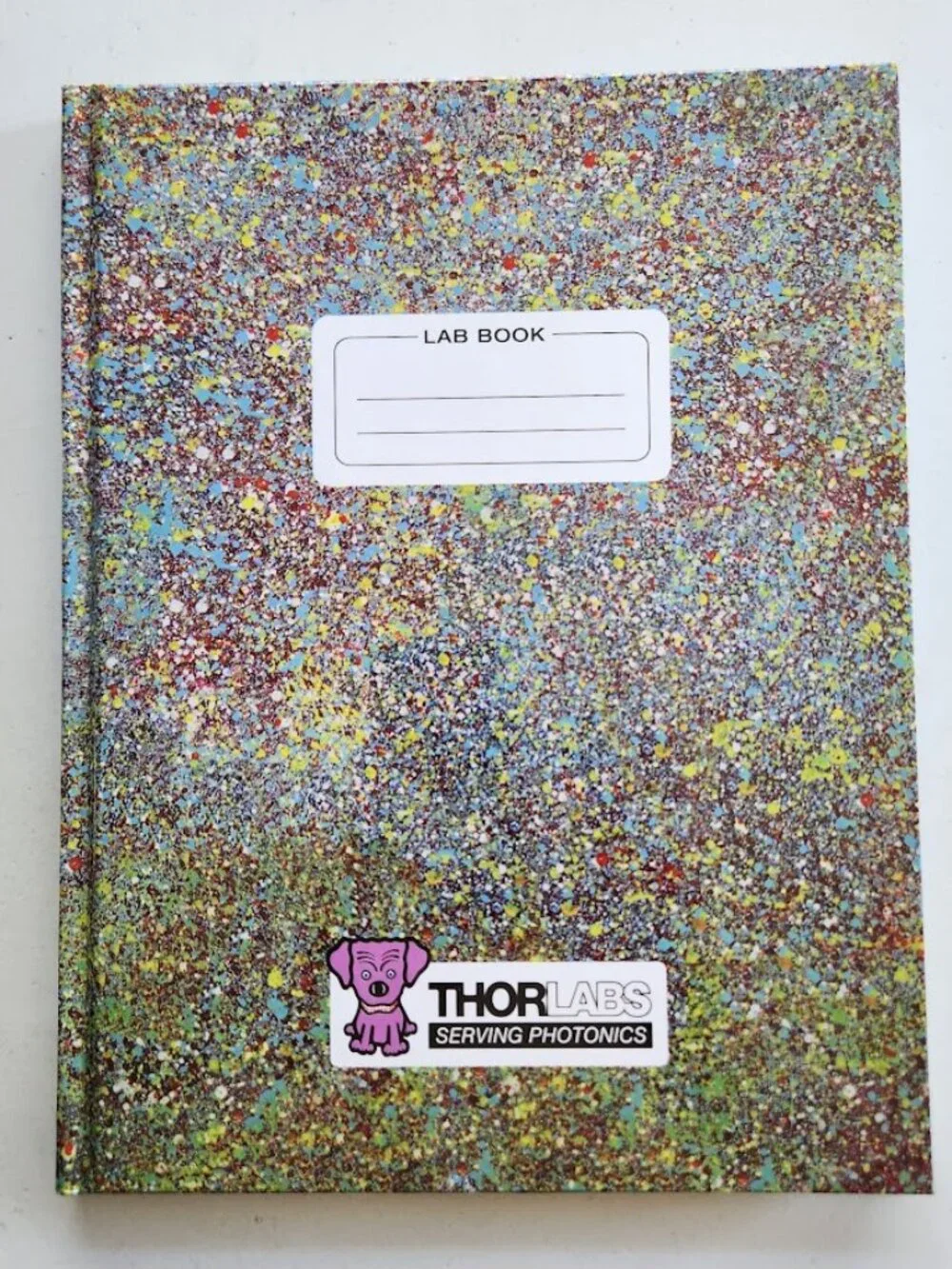 Thor Labs Lab Notebook Hardcover 5mm Grid 160 Paper Pages Science Laboratory Sch